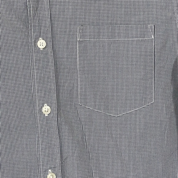Mens J.Crew Checkered Button Down Small - Picture 2 of 6